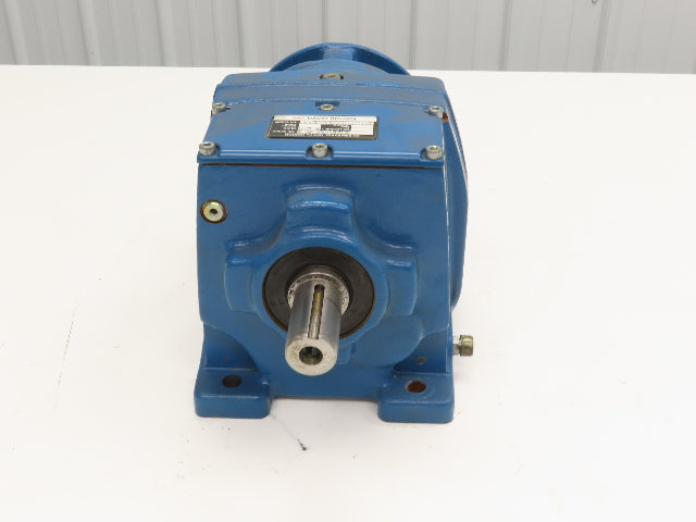 Textron David Brown M0432100BANU4 Inline Helical Gearbox 100:1 Reducer 18rpm 56C