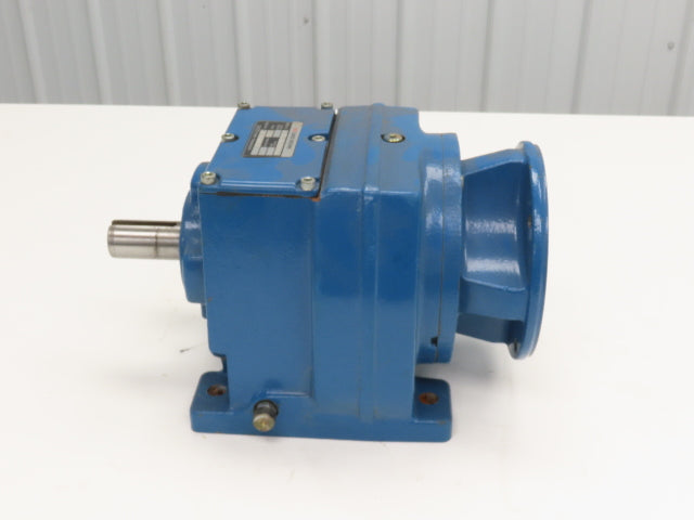 Textron David Brown M0432100BANU4 Inline Helical Gearbox 100:1 Reducer 18rpm 56C