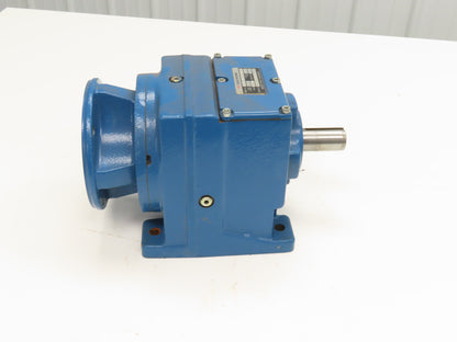 Textron David Brown M0432100BANU4 Inline Helical Gearbox 100:1 Reducer 18rpm 56C