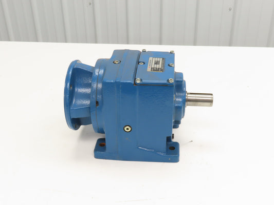 Textron David Brown M0432100BANU4 Inline Helical Gearbox 100:1 Reducer 18rpm 56C