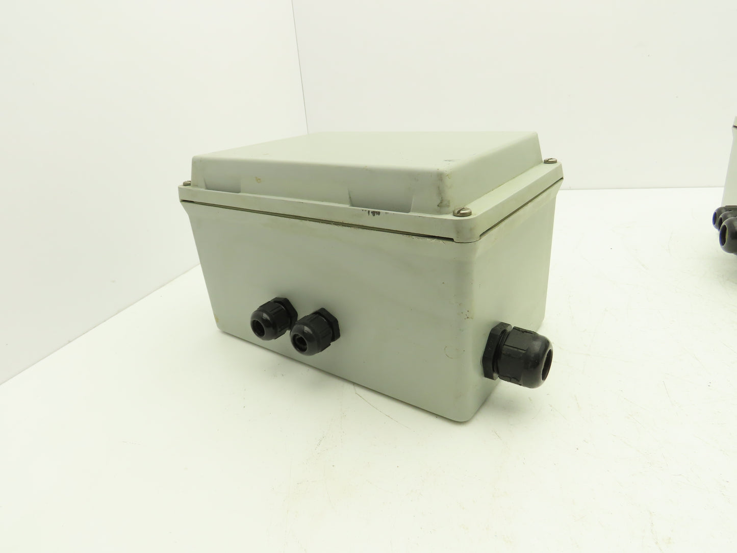 Hoffman A1066JFGR Junction Box 10"x6"x4" With Back panel
