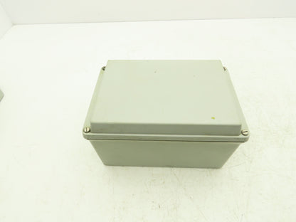 Hoffman A1066JFGR Junction Box 10"x6"x4" With Back panel