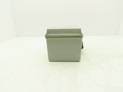 Hoffman A1066JFGR Junction Box 10"x6"x4" With Back panel