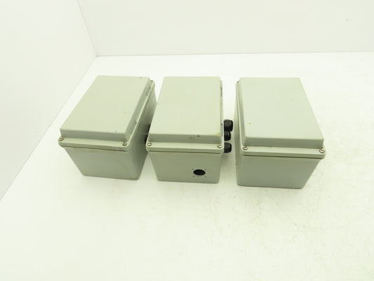 Hoffman A1066JFGR Junction Box 10"x6"x4" With Back panel