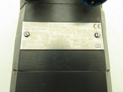 Siemens 1FT6041-4AK71-4AL0-Z Servo Motor w/Brake - Encoder B01 2048 S/R