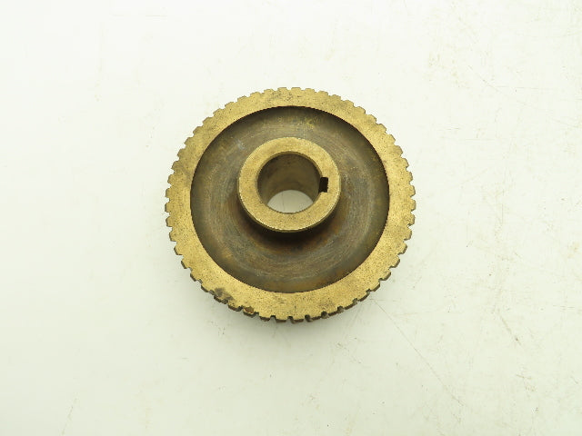 NA SB 38 50 GA Worm Wheel 3/8" Pitch 50 Tooth 1" W 1.5" Bore