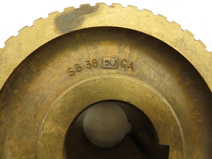 NA SB 38 50 GA Worm Wheel 3/8" Pitch 50 Tooth 1" W 1.5" Bore