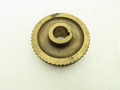 NA SB 38 50 GA Worm Wheel 3/8" Pitch 50 Tooth 1" W 1.5" Bore