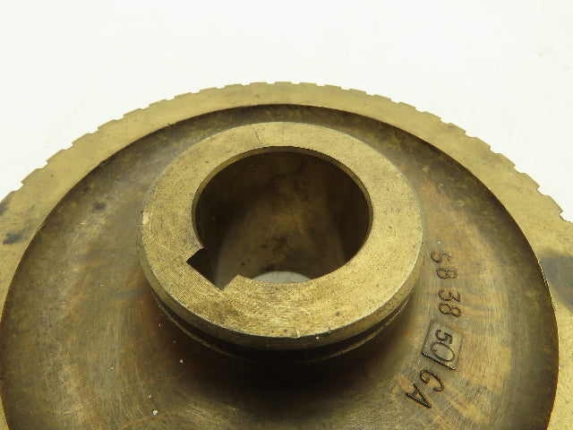 NA SB 38 50 GA Worm Wheel 3/8" Pitch 50 Tooth 1" W 1.5" Bore