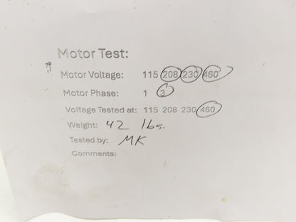 Baldor Electric BM3556T Brake Motor 1Hp 1140 RPM 230/460V 3PH 145T