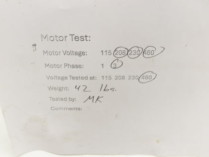 Baldor Electric BM3556T Brake Motor 1Hp 1140 RPM 230/460V 3PH 145T