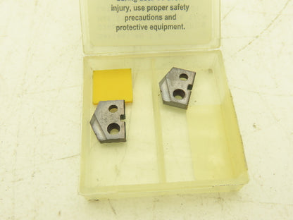 Allied Machine & Eng. 150N-14 T-A Insert #0 T-A SC TICN 14MM Lot Of 2