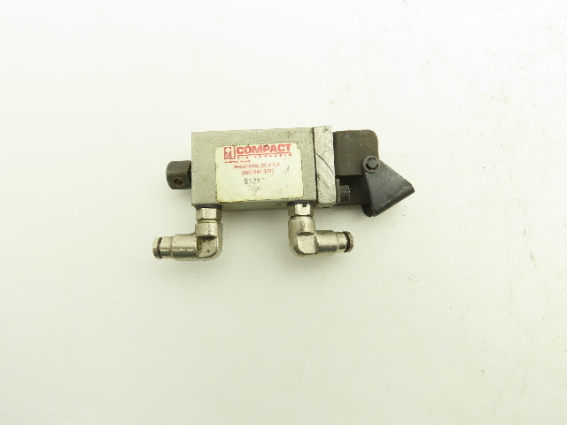 Compact S12X1 Pneumatic Mini Air Cylinder 1/2" Bore 1" Stroke  Lot of 8