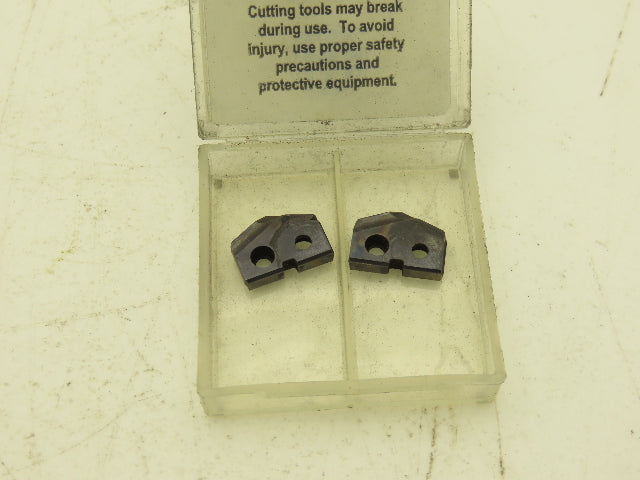 Allied Machine & Eng. 1C30A-.6060-CI Insert #0 T-A C3 TIALN 11/16" CI Lot of 2