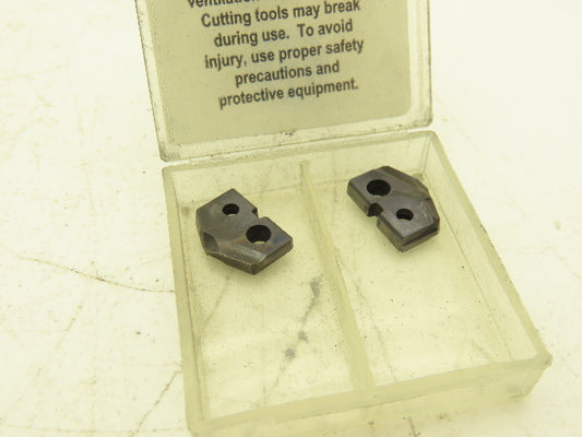 Allied Machine & Eng. 1C30A-.6060-CI Insert #0 T-A C3 TIALN 11/16" CI Lot of 2