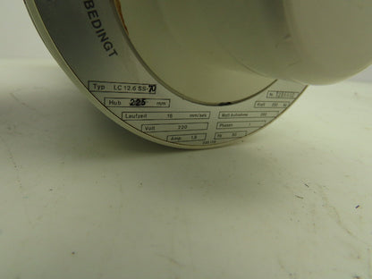 Magnetic LC 12.6 SS-70 Linear Actuator 225mm Stroke 220v 50Hz 1/2Hp