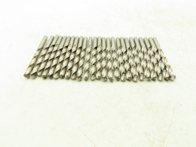 W PTD HSS Drill Bit Precision Twist High Speed Steel Size W Or 3/8" Lot Of 25