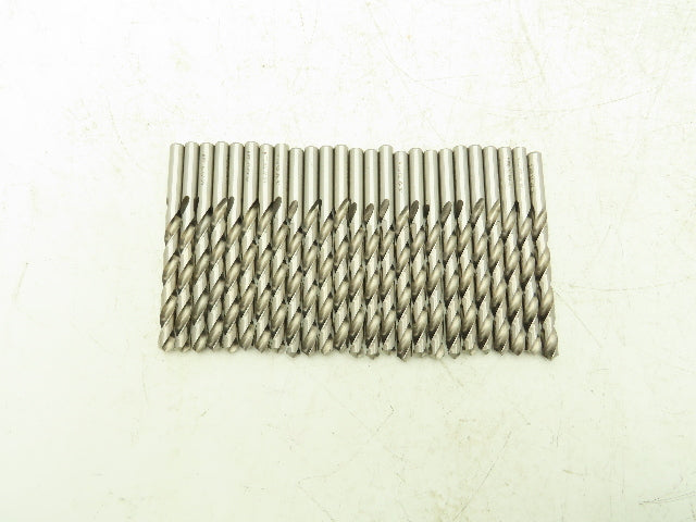 W PTD HSS Drill Bit Precision Twist High Speed Steel Size W Or 3/8" Lot Of 25