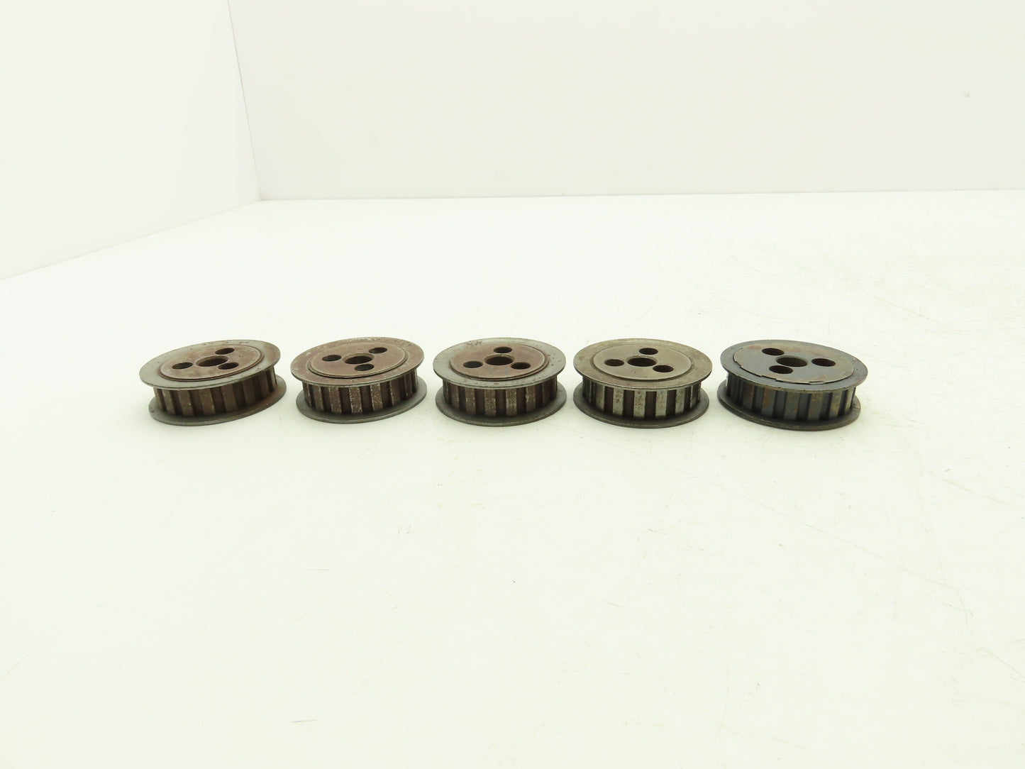 Timing Pulley 3/8" Pitch 18 Tooth 1/2" W 1/2" Bore Lot of 5