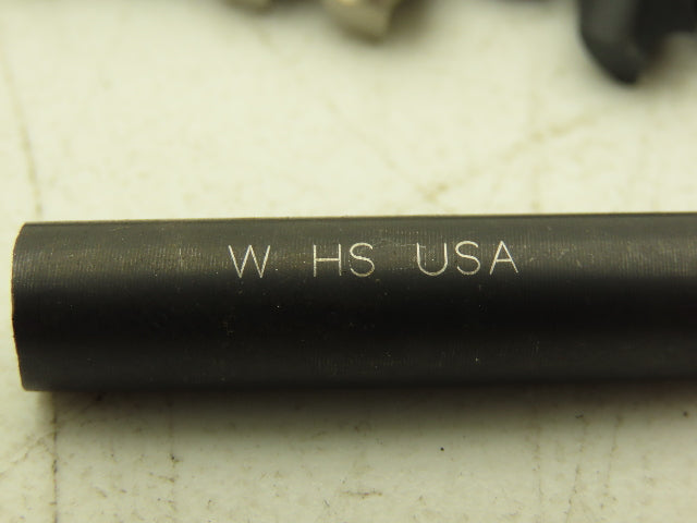 W HS USA Drill Bit Precision Twist High Speed Steel Size W Or 3/8" Lot Of 25