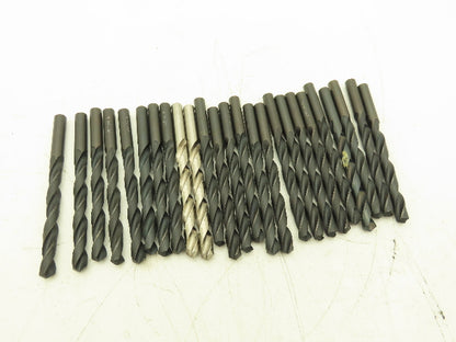 W HS USA Drill Bit Precision Twist High Speed Steel Size W Or 3/8" Lot Of 25