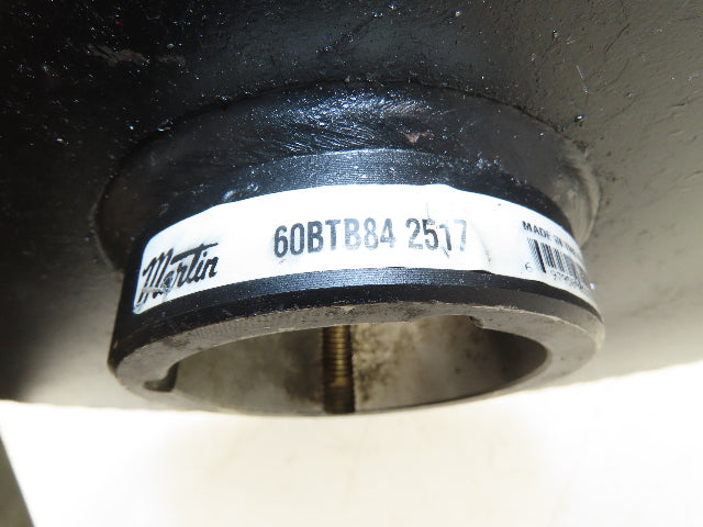 Martin 60BTB84 Sprocket #60 Roller Chain 84-Tooth 2517 Taper Lock