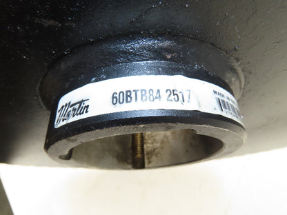 Martin 60BTB84 Sprocket #60 Roller Chain 84-Tooth 2517 Taper Lock