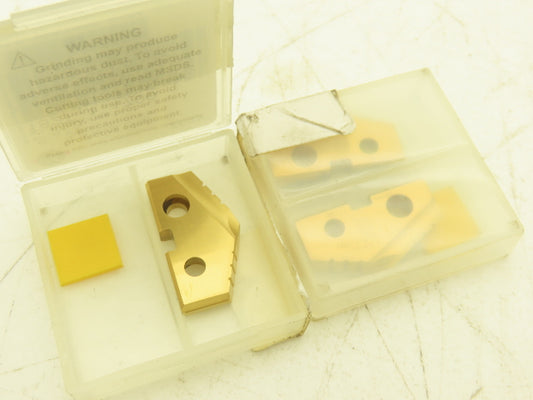 Allied Machine & Eng. 182T-1.1700 Drill Insert #2 TA PC TIN 1.1700" Lot Of 3