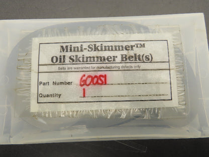 Mini Skimmer 600S1 Oil Skimmer Belt 1"x 24" Stainless Steel