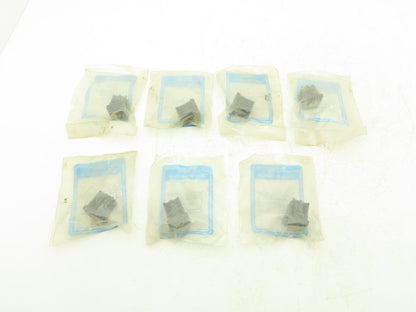 Valu Guide System Plast VG-553-B12 Threaded Tube End 1.5" Sq  Lot of 7