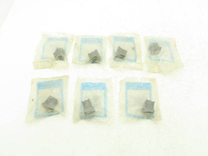 Valu Guide System Plast VG-553-B12 Threaded Tube End 1.5" Sq  Lot of 7