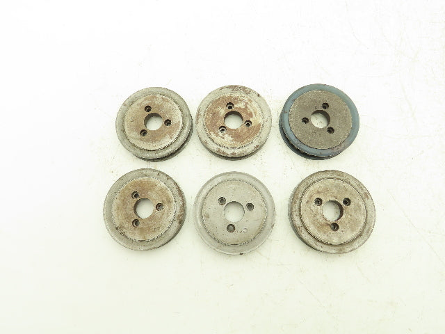 Timing Pulley 3/8" Pitch 30 Tooth 1/2" W 15/16" Bore Lot of 6