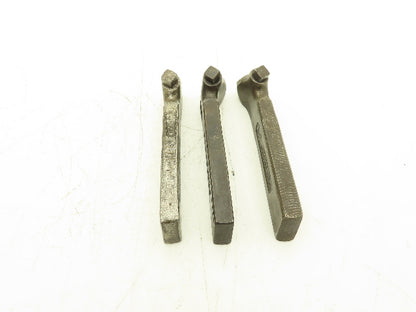 Armstrong NO. 2 Tool Holder Set Right Left And Straight For 3/8" Bits Lot of 3