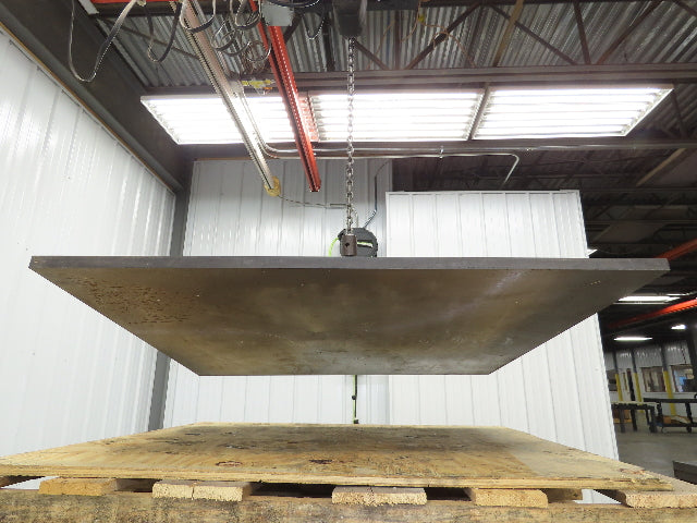 Carbon Steel Flat Ground Bar Stock 7/8" Thick 39"x 42-1/2"  410Lbs