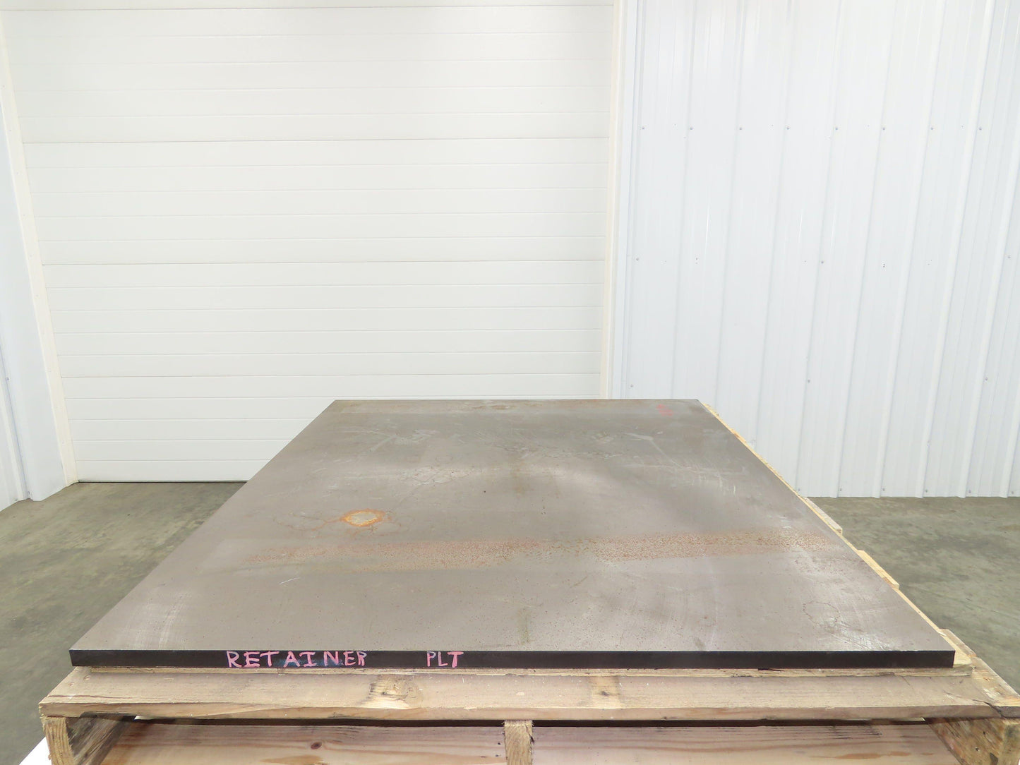 Carbon Steel Flat Ground Bar Stock 7/8" Thick 39"x 42-1/2"  410Lbs