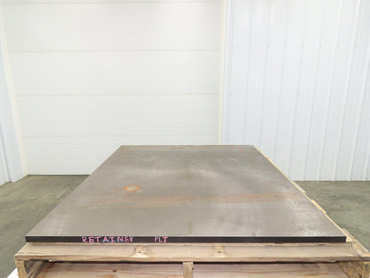 Carbon Steel Flat Ground Bar Stock 7/8" Thick 39"x 42-1/2"  410Lbs