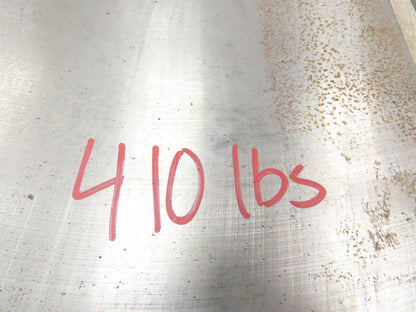 Carbon Steel Flat Ground Bar Stock 7/8" Thick 39"x 42-1/2"  410Lbs