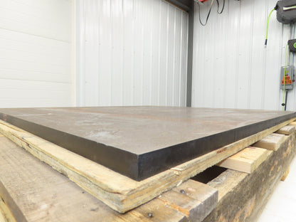 Carbon Steel Flat Ground Bar Stock 7/8" Thick 39"x 42-1/2"  410Lbs