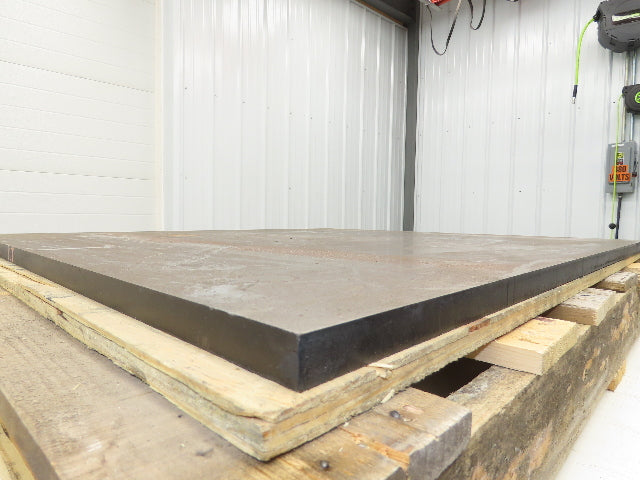 Carbon Steel Flat Ground Bar Stock 7/8" Thick 39"x 42-1/2"  410Lbs