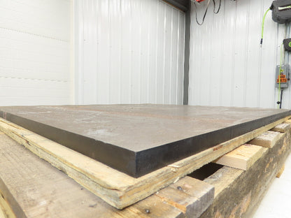 Carbon Steel Flat Ground Bar Stock 7/8" Thick 39"x 42-1/2"  410Lbs