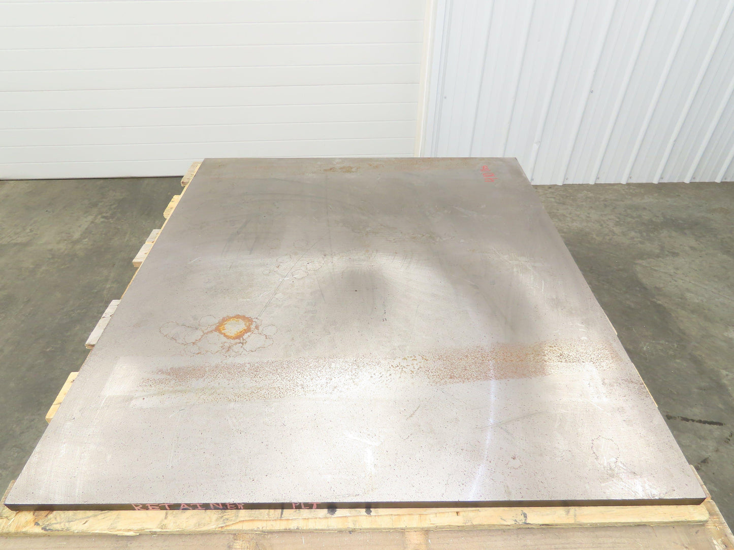 Carbon Steel Flat Ground Bar Stock 7/8" Thick 39"x 42-1/2"  410Lbs