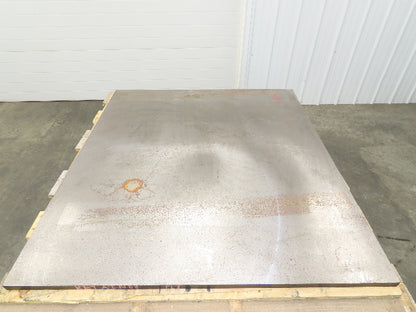 Carbon Steel Flat Ground Bar Stock 7/8" Thick 39"x 42-1/2"  410Lbs