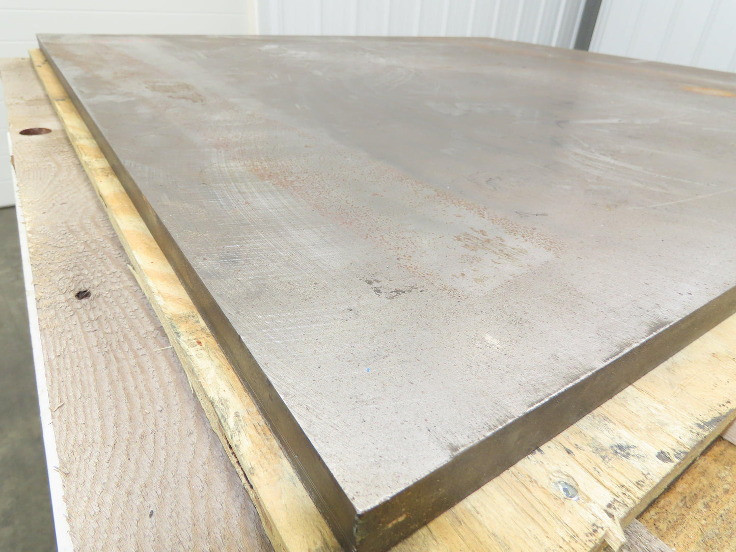 Carbon Steel Flat Ground Bar Stock 7/8" Thick 39"x 42-1/2"  410Lbs