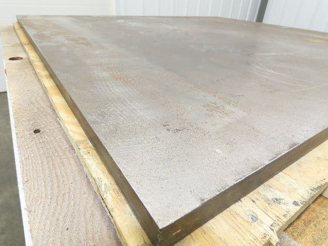 Carbon Steel Flat Ground Bar Stock 7/8" Thick 39"x 42-1/2"  410Lbs