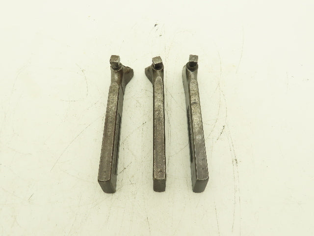 Armstrong NO. T2 Tool Holder Set Right Left And Straight For 3/8" Bits Lot of 3