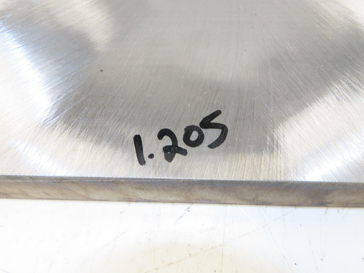 Carbon Steel Flat Ground Bar Stock 1.205" x 18-7/16" x 44-1/8"  280Lbs