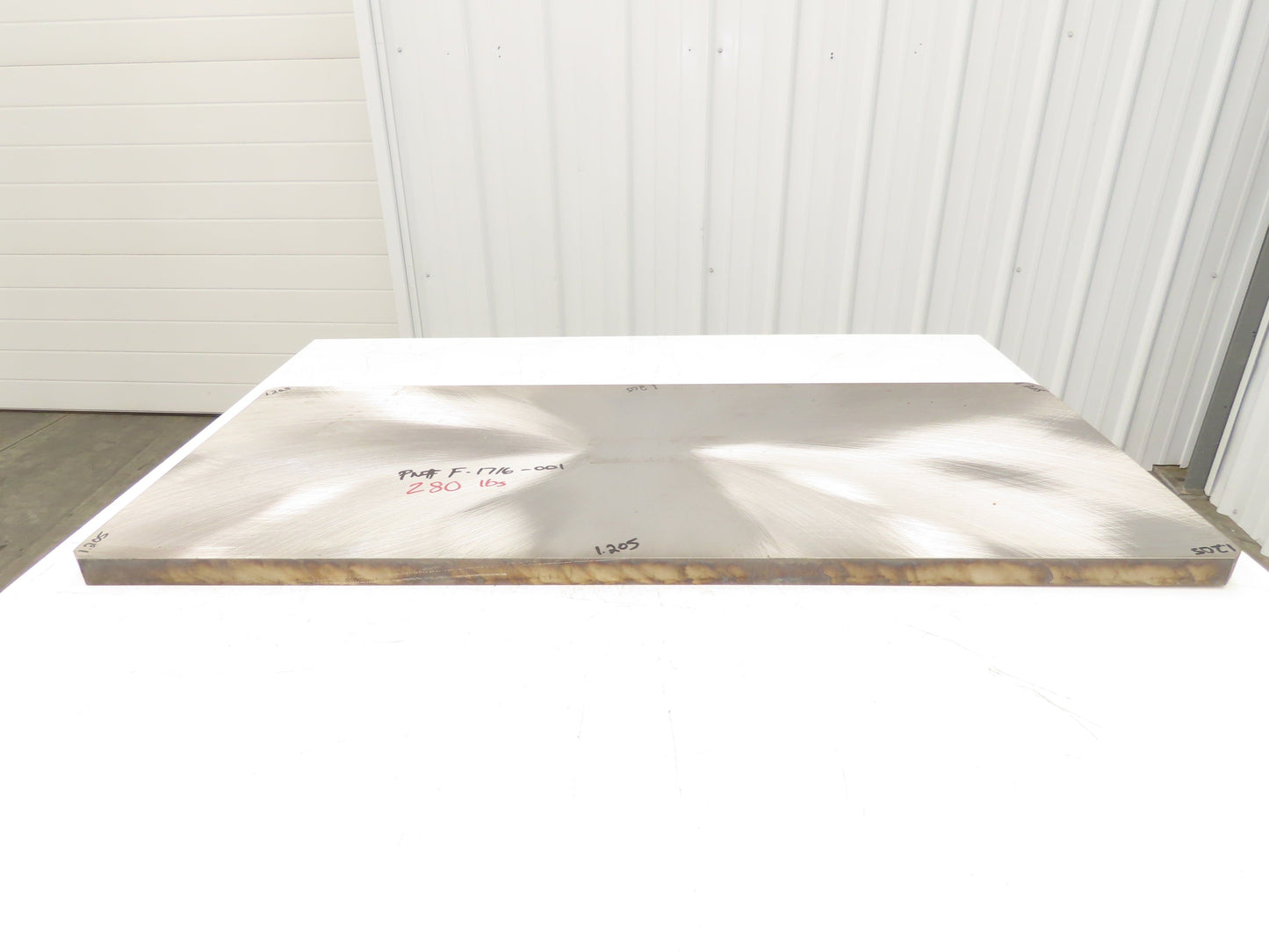 Carbon Steel Flat Ground Bar Stock 1.205" x 18-7/16" x 44-1/8"  280Lbs