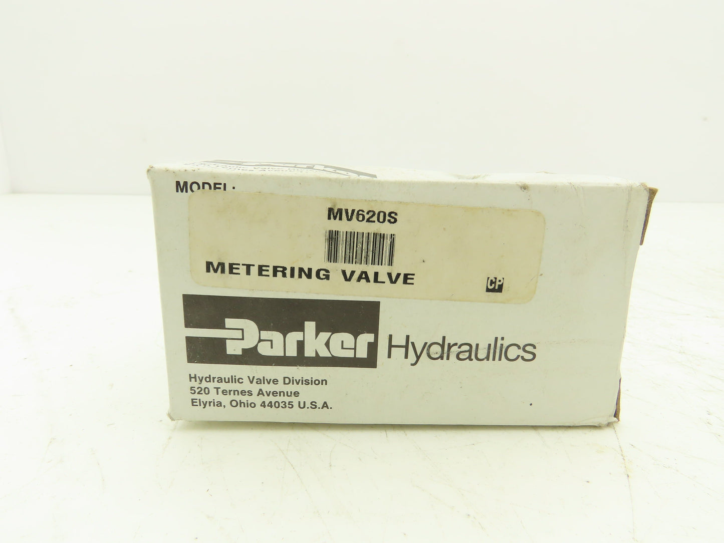 Parker MV620S Metering Valve #6 SAE 5 GPM Max