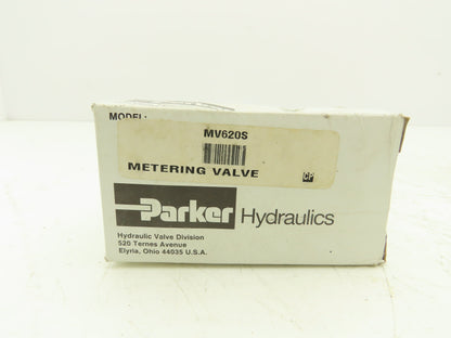 Parker MV620S Metering Valve #6 SAE 5 GPM Max