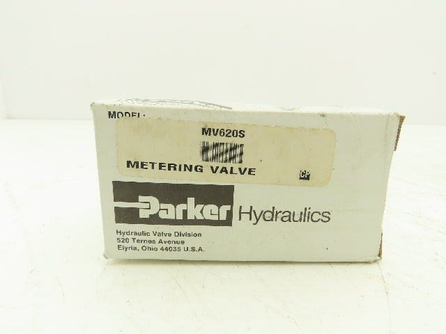 Parker MV620S Metering Valve #6 SAE 5 GPM Max